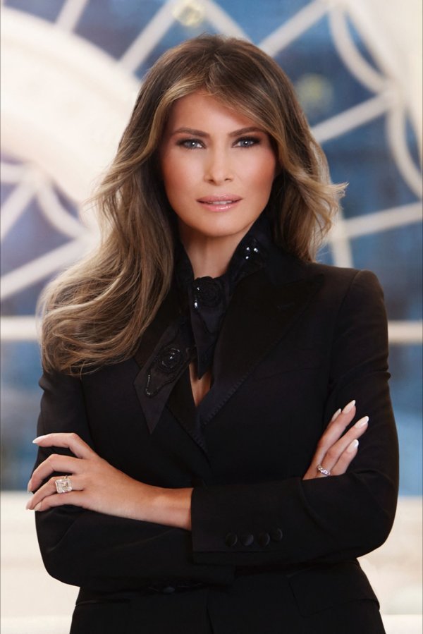 Melania Trump 2017.