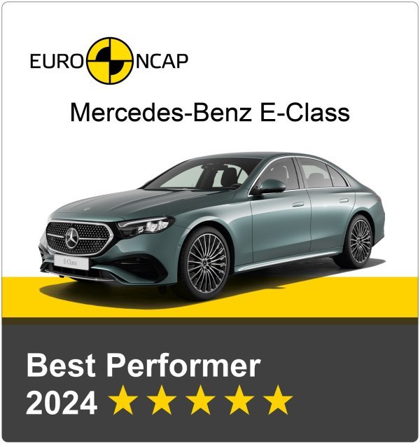 Mercedes-Benz E-klasa je najsigurniji automobil 2024. godine