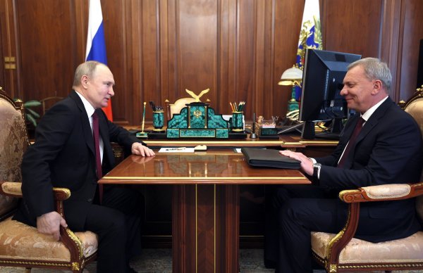 Vladimir Putin i Jurij Borisov