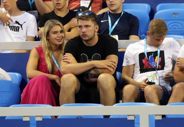 Luka Dončić i Anamaria Goltes