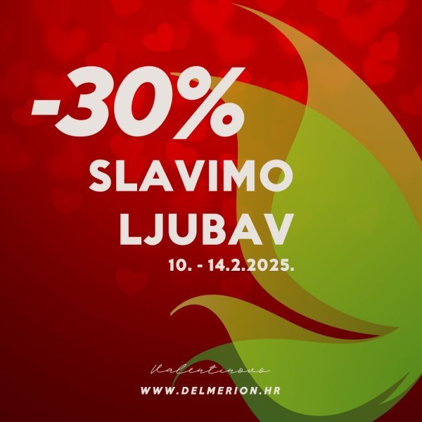 Neodoljivi Valentinovski popust -30% na sve skincare proizvode iz Delmerion beauty asortimana!