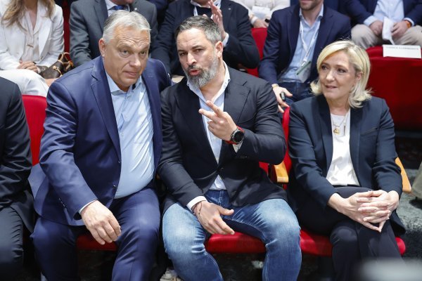 Viktor Orban, Santiago Abascal, Marine Le Pen