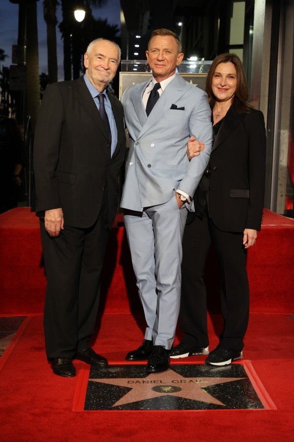 Michael G. Wilson, Daniel Craig, Barbara Broccoli