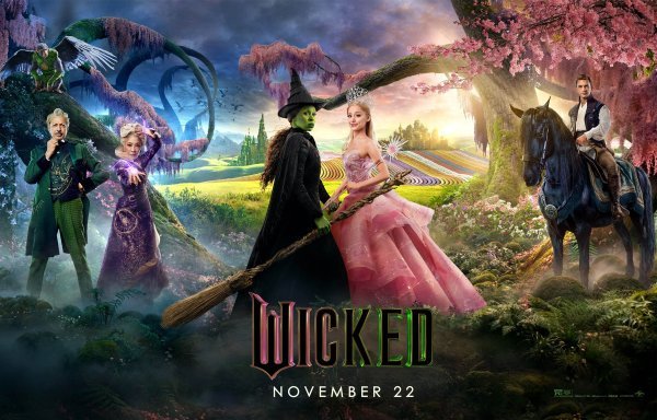 Poster za filmski mjuzikl 'Wicked'