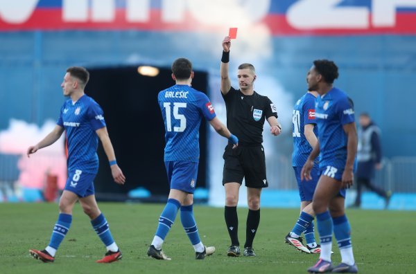 Mateo Erceg sudac Dinamo - Hajduk