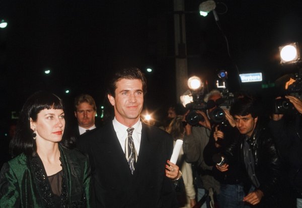 Mel Gibson i Robyn Moore