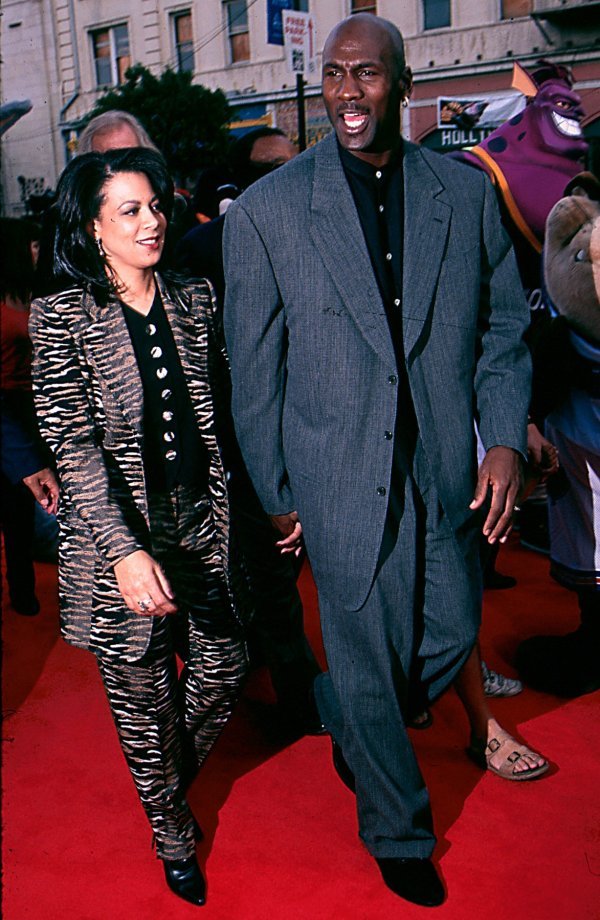 Michael Jordan i Juanita Vanoy