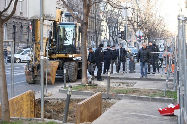 Na gradilište podzemnih spremnika morala je doći policija