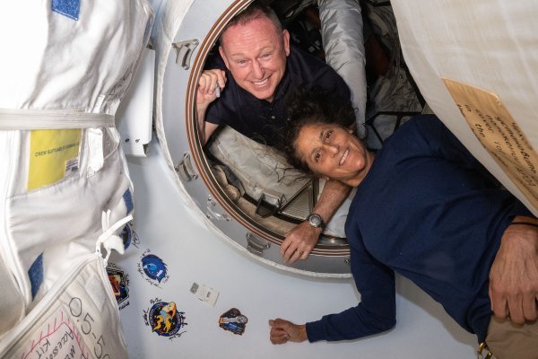 Butch Wilmore i Sunita Williams na ISS-u