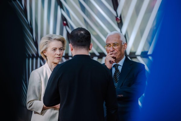 Ursula von der Leyen, Volodimir Zelenski, Antonio Costa