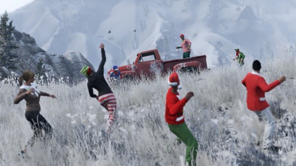 Ho ho ho Rockstar Games