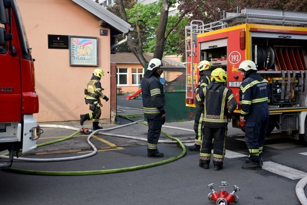 Drama u zagrebačkom vrtiću: Izbio požar na jedinici klime, djeca evakuirana