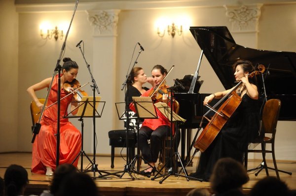 Susanna Yoko Henkel, Lauma Skride, Lise Berthaud, Jing Zhao 