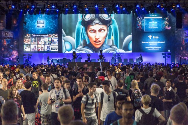 Gamescom 2016 - Blizzardov štand Gamescom