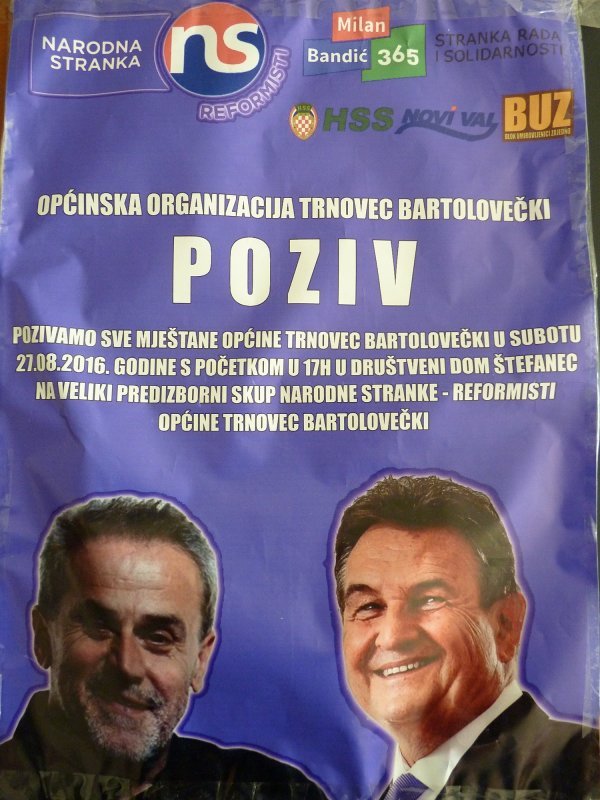 Bandićev plakat HSS