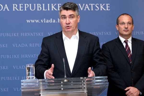 Zoran Milanović i Orsat Miljenić Pixsell/Patrik Maček