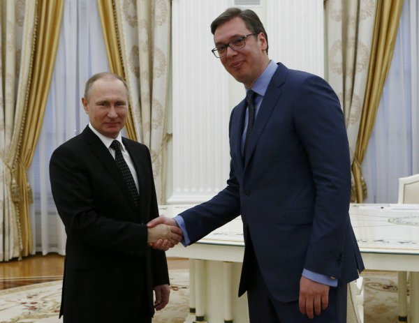 Vladimir Putin i Aleksandar Vučić