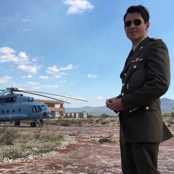 Goran Višnjić na snimanju filma 'General'