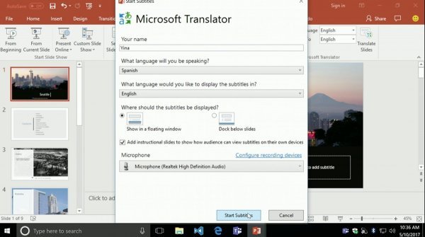 PowerPoint Translator