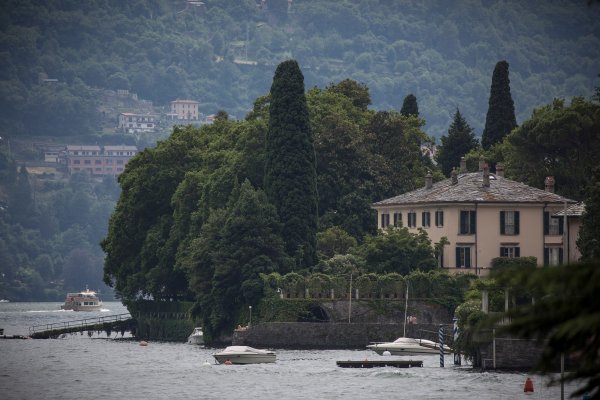 Clooneyjeva vila na jezeru Como