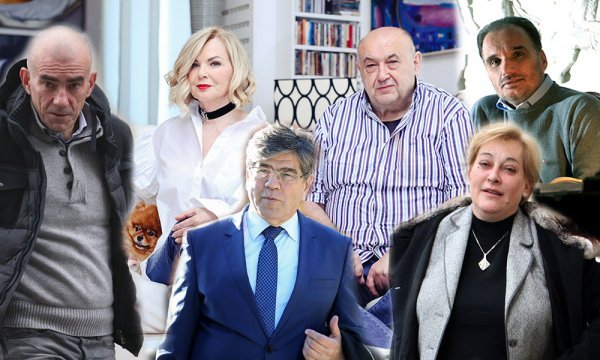 Odvjetnici dijela osumnjičenika u slučaju Agrokor - Ljubo Pavasović Visković, Jadranka Sloković, Rajko Čogurić, Čedo Prodanović, Anto Nobilo i Jasna Novak 