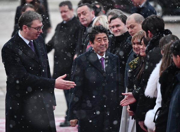 Japanski premijer nedavno je boravio i u Srbiji