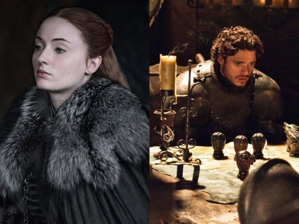 Sansa i Robb Stark