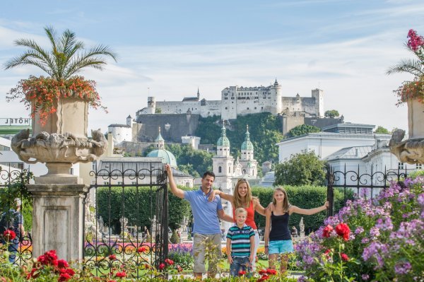 Familie in Salzburg